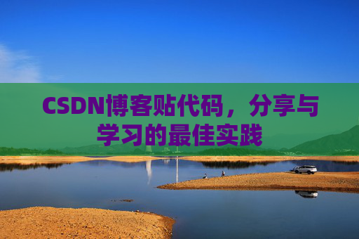 CSDN博客贴代码，分享与学习的最佳实践